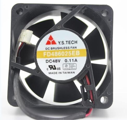 FD486025EB 60X60X25MM 48V 0.11A Y.S.TECH 6CM 2-WARE مروحة التبريد in Kuwait
