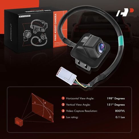 A-Premium Park Assist Camera Camera View Backup Backup Camera متوافق مع طرز GMC- 2017 2018 2019 Acadia مع عرض محيط- استبدل# GM1960150 in Saudi Arabia