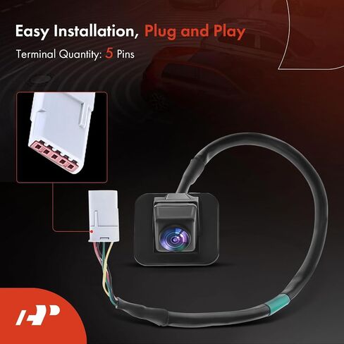 A-Premium Park Assist Camera Camera View Backup Backup Camera متوافق مع طرز GMC- 2017 2018 2019 Acadia مع عرض محيط- استبدل# GM1960150 in Saudi Arabia