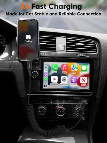 كبلات USB C CableCreation ، كابل USB A إلى USB C لكابل الشاحن من نوع السيارة C لـ Carplay & Android Auto متوافق مع iPhone 16،15 ، Samsung Galaxy S24 ، Google Pixel ، Tablet ، Tabled ، Braide in Kuwait