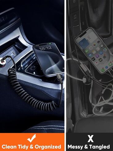 كبلات USB C CableCreation ، كابل USB A إلى USB C لكابل الشاحن من نوع السيارة C لـ Carplay & Android Auto متوافق مع iPhone 16،15 ، Samsung Galaxy S24 ، Google Pixel ، Tablet ، Tabled ، Braide in Kuwait