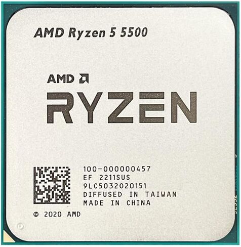 A N R 5 5500 R5 5500 3.6 GHz 6-CORE-THE-THEREAD GAMING CPU Processor 7NM L3 = 16M 100-0000457 Socket AM4 PCIe 3.0 in Saudi Arabia