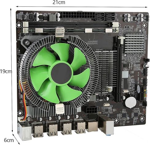 مجموعة اللوحة الأم CPU PC ، X58 Top Desk PC Set Motherboard Set ، لـ Intel Xeon X5650 CPU Radiator عالية الصوت in Saudi Arabia
