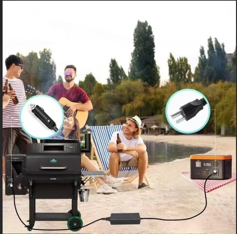 لأجزاء شواية الجبال الأخضر المتوافقة مع GMG Davy Crockett Trek Ledge Peak Green Mountain DB JB Grills. مناسبة للنماذج GMG-ADP10A و GMGADP10A و P-1266 و P-1283 و P-1295 و P-1235. in Kuwait