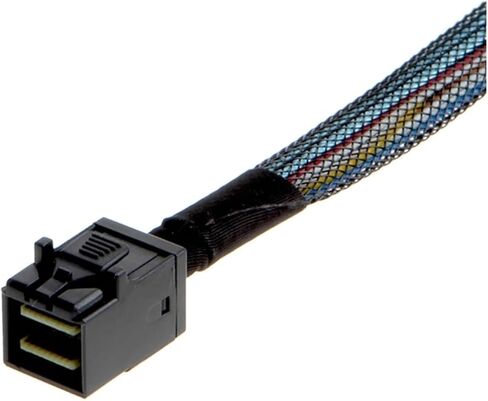 Internal M1ni S/A/S SFF-8643 to U.2 SFF-8639 NVMe SSD Cable with 15 Pin Male SATA Power Connector Cable(0.5m) in Saudi Arabia