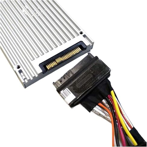 مدمج 12 جرام M1NI S/A/S HD إلى U.2/SFF-8643 إلى SFF-8639 كابل 0.5 متر مع إمدادات طاقة SATA 15 دبوس ، مناسبة لـ U.2 SSD in Saudi Arabia