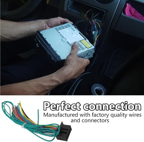 Wire Harness Replacement Fit for Pioneer AVH-201EX AVH-210EX AVH-211EX AVH-221EX AVH-2300NEX AVH-2330NEX AVH-240EX New Replacement in Saudi Arabia