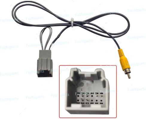 12pin t-harness لعام 2014 GM GMC Chevrolet Silverado Tahoe Colorado GMC Sierra Yukon Buick الاحتفاظ بمصنع OEM المصنع الخلفي للنسخ الاحتياطي العكسي موصل محول الفيديو in Kuwait