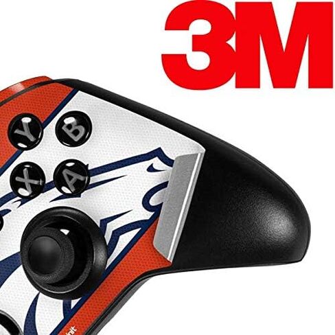 Skinit Skinit Gaming Gaming Skin متوافق مع جهاز التحكم في Xbox One Elite - تصميم كتلة منطقة NFL Denver Broncos المرخصة رسميًا in Saudi Arabia