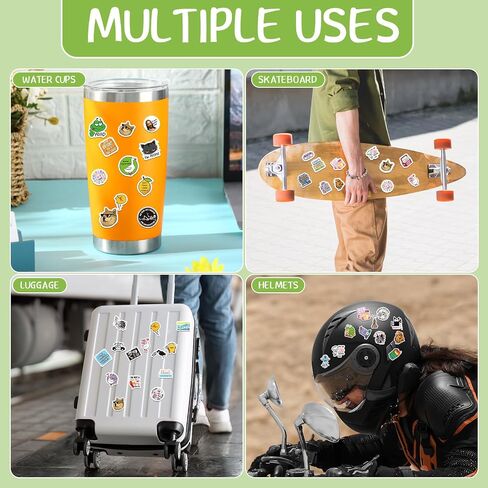 Honoson 600 Pcs Funny Stickers for Adults Sarcastic Meme Stickers Hilarious Waterproof Decals for Laptop, Water Bottles, Hard Hat, Computers, Bumper, Phone, Wall, Window, Scrapbooking, 120 Styles in Saudi Arabia