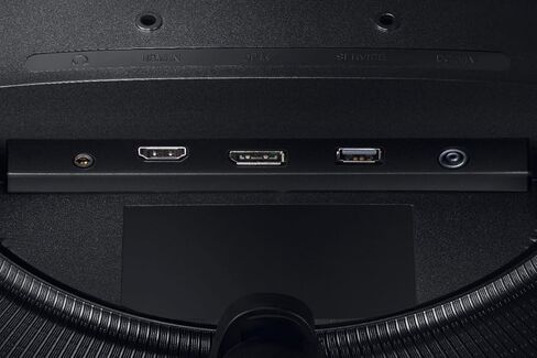 Samsung 34 "Odyssey G5 Monity Ultra-Wide Gaming Monitor ، 1000R منحني ، معدل تحديث 165 هرتز ، وقت استجابة 1 مللي ثانية ، Freesync Premium ، WQHD ، أسود ، مع MTC HDMI كابل ، LC34G55TWNXZA in Kuwait