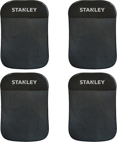STANLEY 3.5" x 5.75" Extra‑Strong, Anti‑Slip Grip Dashboard Gel Pad | Thick Anti‑Slip Pad Leaves No Residue, Adheres to Clean Flat Surfaces, Reusable for Versatile Small‑Item Holding in Kuwait
