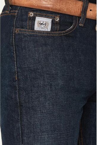 Cinch Men's Silver Label Dark Wash Jeans Big and Tall Dark Stone 35W x 38L US in Saudi Arabia