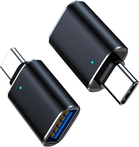 2PCS USB C إلى USB محول للاتصال بسلاسة مع محول الجهاز C من النوع C USB3.0 لشحن ونقل البيانات in Kuwait