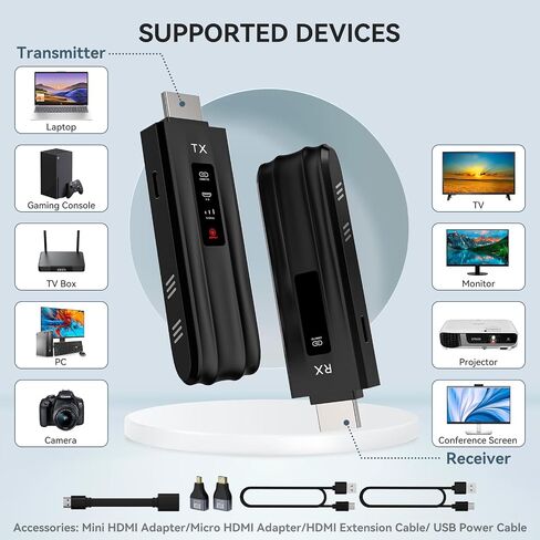 شاشة لمس شاشة تعمل باللمس 14 بوصة مع شاشة زجاجية مقسمة 2K مع جهاز إرسال ومستقبل HDMI اللاسلكي اللاسلكي in Kuwait