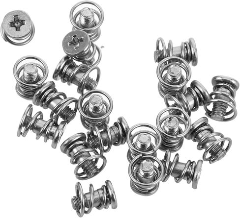 Pretyzoom 20pcs مسامير زنبركية GPU خلفية مروحة المروحة مروحة الكربون الصلب التبريد الأمثل ملاءمة in Kuwait