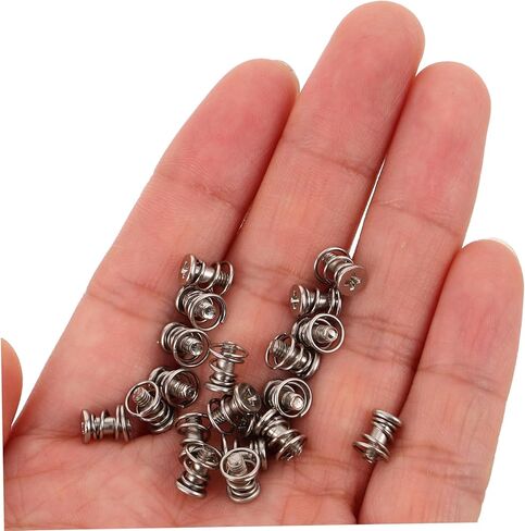 Pretyzoom 20pcs مسامير زنبركية GPU خلفية مروحة المروحة مروحة الكربون الصلب التبريد الأمثل ملاءمة in Kuwait