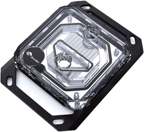 Bykski CPU -XPR -C -M CPU CPU COLLING COLLING - تتميز بزعانف عالية التدفق 0.2 مم - تصميم نظيف - لـ AMD RYZEN 3/5/7/9 (AM4/AM5) - Black in Saudi Arabia