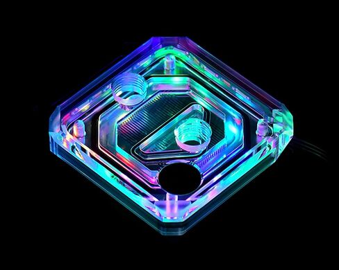 Bykski CPU -XPR -C -M CPU CPU COLLING COLLING - تتميز بزعانف عالية التدفق 0.2 مم - تصميم نظيف - لـ AMD RYZEN 3/5/7/9 (AM4/AM5) - Black in Saudi Arabia