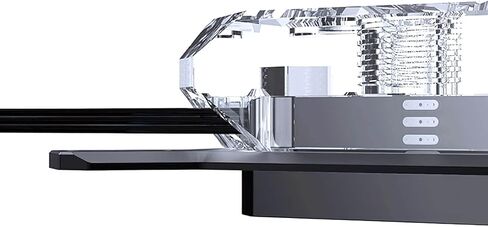 Bykski CPU -XPR -C -M CPU CPU COLLING COLLING - تتميز بزعانف عالية التدفق 0.2 مم - تصميم نظيف - لـ AMD RYZEN 3/5/7/9 (AM4/AM5) - Black in Saudi Arabia