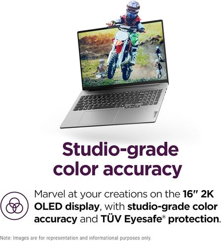 Lenovo Ideapad Pro 5i Multi-Touch Laptop ، Intel Ultra 9-185H ، 32 GB LPDDR5X RAM ، 1 TB PCE SSD ، 16 "OLED Touchscreen (2048x1280) Display ، Nvidia G-Force RTX 4050 ، Backlit Keyboard ، W11 Pro in Kuwait
