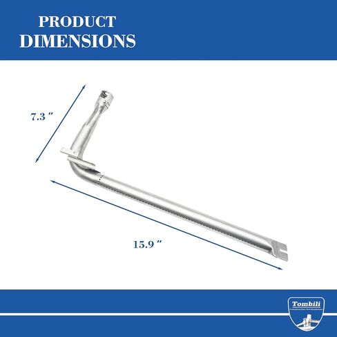 الموقد على شكل حرف L 16 بوصة ل Samsung Range Oven Bake Burner DG62-00066A ، يناسب قطع الغيار Samsung NX58H5600SS in Saudi Arabia