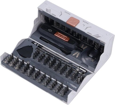 Accuracy Kit, Screw Driver Kit with Extension Bars, 160 Bits, Portable Repair Tool Kit for Electronic Repair, PC, Laptop, Smartphone, Keyboard, Jewelry Glasses in Saudi Arabia