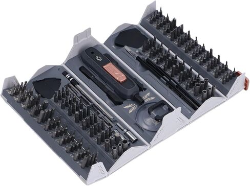 Accuracy Kit, Screw Driver Kit with Extension Bars, 160 Bits, Portable Repair Tool Kit for Electronic Repair, PC, Laptop, Smartphone, Keyboard, Jewelry Glasses in Saudi Arabia
