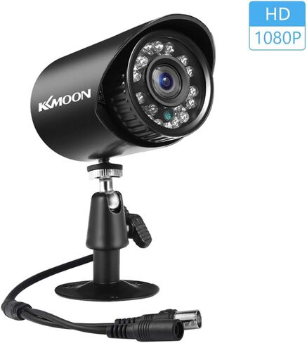 REWIS 2MP Analog Security Camera Full High Definition 1080P 4-in-1 (TVI/AHD/CVI/CVBS) Surveillance Camera Outdoor Weatherproof with Infrared Night Vision NTSC System in Saudi Arabia
