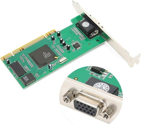 بطاقة الرسومات ، VGA PCI 8MB 32bit ، سطح المكتب ، ملحقات الكمبيوتر ، شاشة متعددة ، من أجل RAGE XL ، SDRAM ، لوحة الدائرة المعدنية + المطبوعة ، بطاقة فيديو رسومات ، بطاقة رسومات للكمبيوتر الشخصي in Saudi Arabia
