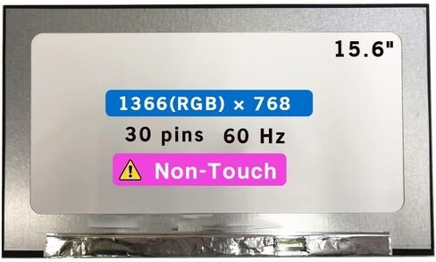 15.6 "استبدال الشاشة لـ HP Probook 450 G8 450 G9 455 G8 455 G9 LCD لوحة عرض 30 PIN (HD 1366 × 768 Non-Touch) in Saudi Arabia