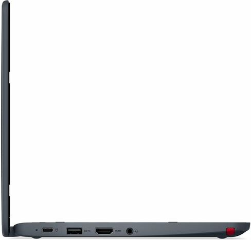 Lenovo 300W Gen 5 83LF0005US 11.6 "Touchcreen Convertible 2 في 1 دفتر ملاحظات - HD - 60 Hz - Intel N -Series N150-8 GB - 128 GB SSD - لوحة المفاتيح الإنجليزية - Slate Gray - Intel Chip - 1366 X 768 - Windows 11 in Kuwait