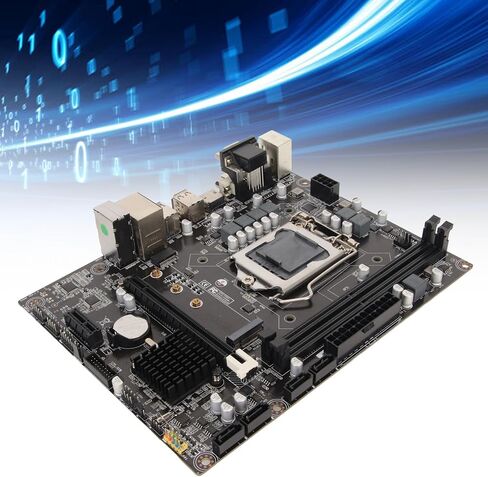 H310 LGA 1151 Motherboard, Gaming Mainborard Supports 8th 9th Generation Double Channel DDR4 Memory Slot Desktop Processors Motherboard for Lvy Bridge for LGA1151 Micro ATX DDR4 in Saudi Arabia