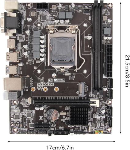 H310 LGA 1151 Motherboard, Gaming Mainborard Supports 8th 9th Generation Double Channel DDR4 Memory Slot Desktop Processors Motherboard for Lvy Bridge for LGA1151 Micro ATX DDR4 in Saudi Arabia
