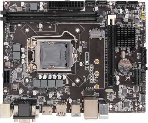 H310 LGA 1151 Motherboard, Gaming Mainborard Supports 8th 9th Generation Double Channel DDR4 Memory Slot Desktop Processors Motherboard for Lvy Bridge for LGA1151 Micro ATX DDR4 in Saudi Arabia