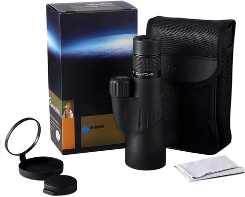 Monoculars Telescope High Power Zoom Monocular 10-30x50 Bak4 Prism Powerful Telescope Monocular Waterproof Goods for Camping for Adult Bird Watching Outdoor Travel Sightseeing Binoculars in Saudi Arabia