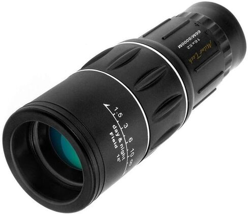, BAK4 Monocular Compact Telescope–Zoom,16x Magnification Zoom Lens Telescope High Definition,Fully Multi Coated Optical Glass Lens in Saudi Arabia