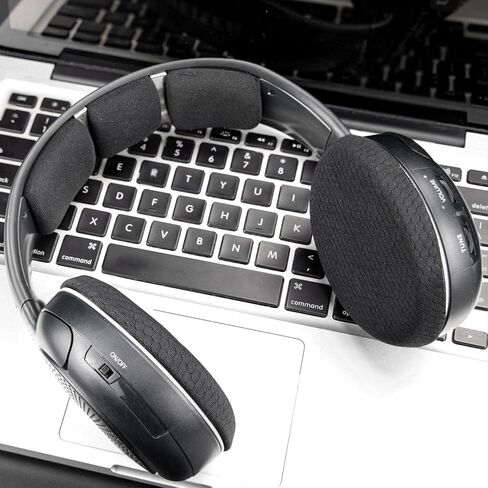 SOULWIT Mesh Fabric Earpads Replacement for Sennheiser RS120/HDR120/TR120/RS100/RS110/RS115/RS117/RS119/RS135 Headphones, Ear Pads Cushions for TR 120/HDR 120/RS 120/RS 120II/RS 110/RS 135/TR135 in Saudi Arabia