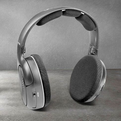 SOULWIT Mesh Fabric Earpads Replacement for Sennheiser RS120/HDR120/TR120/RS100/RS110/RS115/RS117/RS119/RS135 Headphones, Ear Pads Cushions for TR 120/HDR 120/RS 120/RS 120II/RS 110/RS 135/TR135 in Saudi Arabia