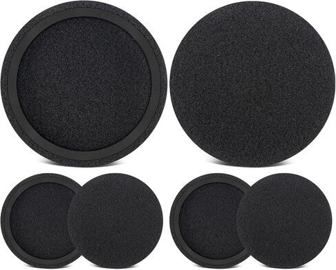 Soulwit 6pcs استبدال أذن لمادة Microsoft Xbox One ، وسماعات دردشة Powera ، وسائد أذن إسفنجية ناعمة ودائمة مع رغوة عالية الكثافة - أسود in Kuwait