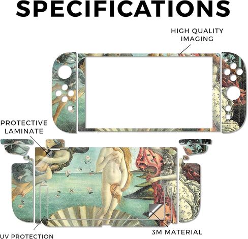 Gaming Skin Compatible with Nintendo Switch 2 Premium Kit - Pastel Mary - Premium 3M Vinyl Protective Wrap Decal Cover - Easy to Apply | Crafted in The USA by MightySkins in Saudi Arabia