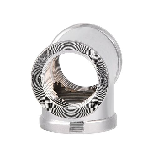Aramox 3 Way Fitting Female T Splitter G1/4 Thread Brass for PC Water Cooling System in Saudi Arabia