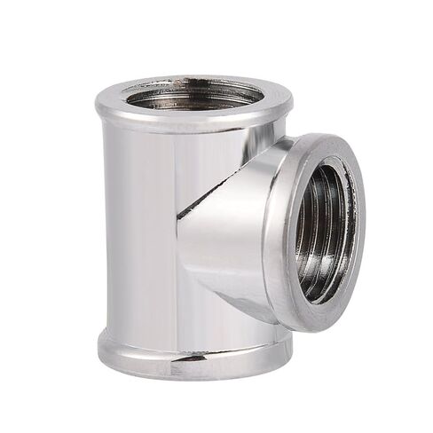 Aramox 3 Way Fitting Female T Splitter G1/4 Thread Brass for PC Water Cooling System in Saudi Arabia