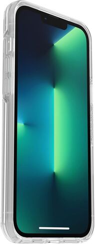 Otterbox iPhone 13 Pro (فقط فقط) سلسلة التماثل - سفن وحدة واحدة في polybag ، مثالية لعملاء الأعمال - الأسود ، الشحن الأسود ، الشحن اللاسلكي المتوافق ، حماية الكاميرا والشاشة المرفوعة in Kuwait