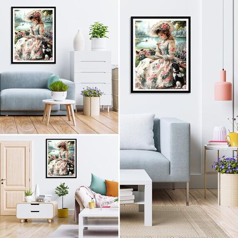 MXJSUA 5D Diamond Painting Kits, Beach Diamond Art Kits Seashells Diamond Painting Butterflies Kits for Adults Kids Full Drill, DIY Crystal Picture Art for Home Wall Decor 12x16inch in Saudi Arabia