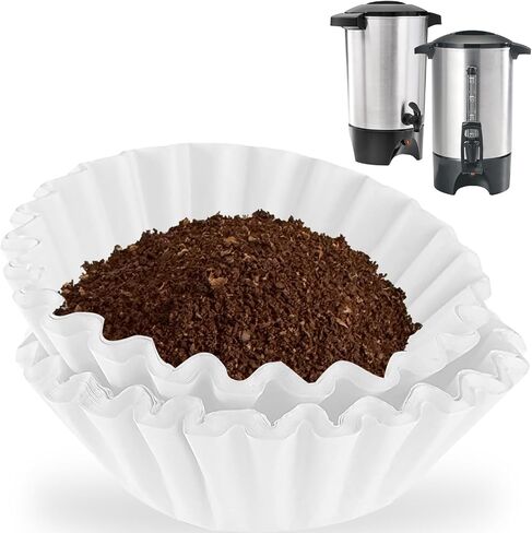 MIMORE Coffee Filters - 100 PCS Percolator Coffee Filters for Hamilton Beach 45 Cup Coffee Urn Filters - Disposable Paper Coffee Filter Basket in Kuwait