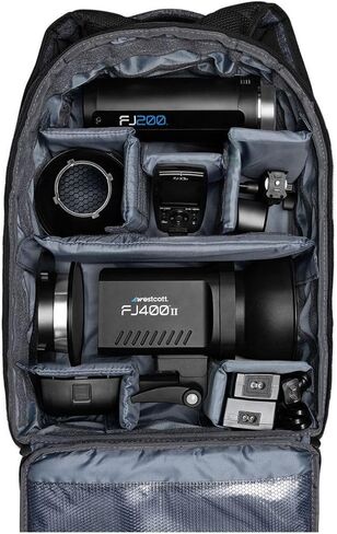 Westcott FJ Wireless 2 Light Portable Portrait Flash Kit with FJ X3 M Wireless Trigger and Eyelighter Bundle (31 Items) in Saudi Arabia