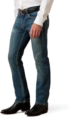 Ariat Male M8 Modern TekStretch Sebastian Slim Leg Jean Grafton 36W x 34L in Saudi Arabia