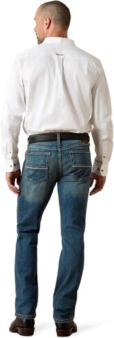 Ariat Male M8 Modern TekStretch Sebastian Slim Leg Jean Grafton 36W x 34L in Saudi Arabia