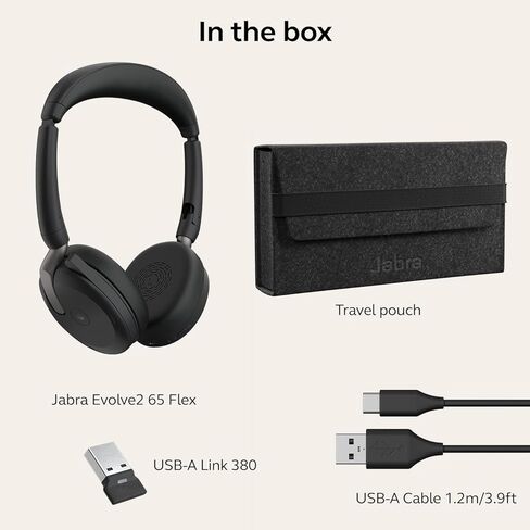 Jabra Evolve2 65 Flex, Link380a MS Stereo in Kuwait